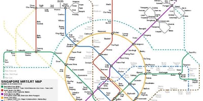 Smrt ટ્રેન નકશો